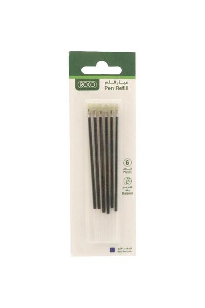 Roco قلم حبر جاف فورتي - رأس متوسط، حبر أزرق