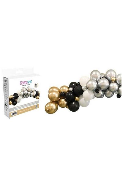BalonEvi Balloon Decoration Set Premium Themed 72 Pieces