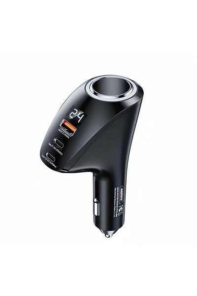 Remax Mena شاحن سيارة USB من النوع C مع ولاعة سجائر 88.5 واط PD+QC 2C+1A PD شحن فائق السرعة Di