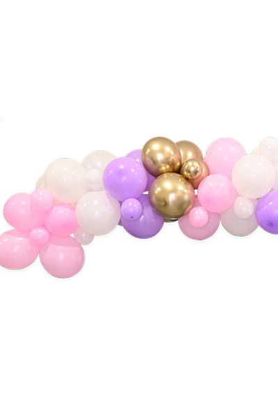BalonEvi Balloon Decoration Set Girl Themed 72 Pieces