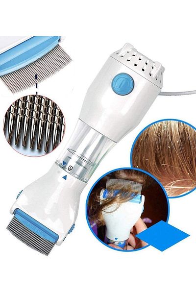 COOYA Electric Vacuum Comb,for Lice Treatment, Outperforming Combs and Shampoos in Removing Lice and Eggs
