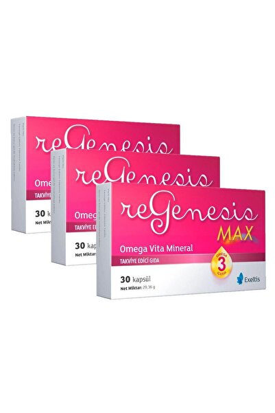 Regenesis Exeltis Max Omega 3 30 Kapsül 3 Adet