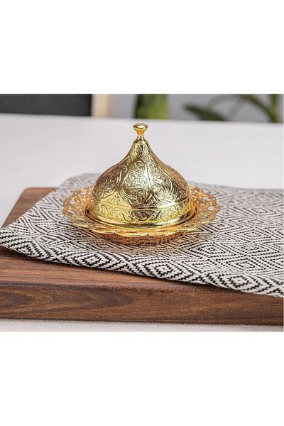 AiroBazar Coffee Presentation Set for 2 People Copper Coffee Cup Set Turkish Coffee Cup