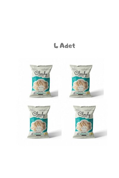 Cloudy Salted Butter Popcorn (40 Gr) 4 Pieces