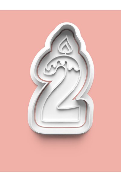 Two Figures with Wax Figure Cookie Mold and Sugar Dough Mold - Number 2