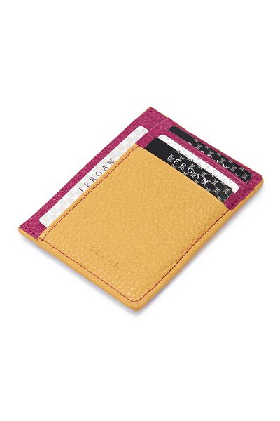 Tergan Sari-Floater Fujya-Floater Leather Unisex Credit Card Holder - S1Kk00001676-V8F
