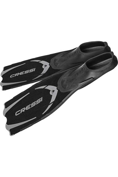 Cressi Pluma Diving Flippers Black-Silver No:39-40