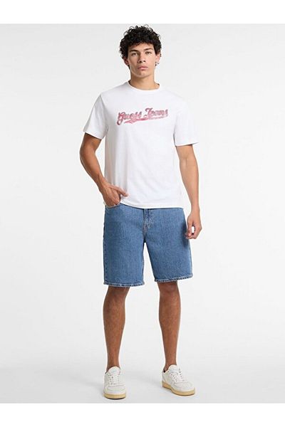 Guess Pantaloni scurți pentru bărbați-M4YD37D5M54