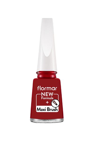 Flormar Flormar New Formula Nail Enamel + Maxi Brush - 128