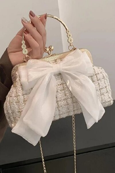 ACAR TAKI Γυναικεία τσάντα ώμου με σχέδια, πολυτελής βραδινή τσάντα είναι ποιοτική και επιδεικτική με λεπτομέρεια κορδέλας