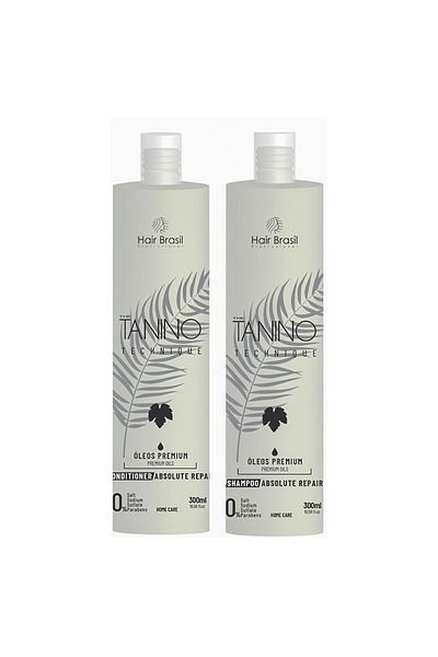 The Tanino Technique Hair Brasil Tanino Technique Ultimate Repair Shampoo & Conditioner 300ml