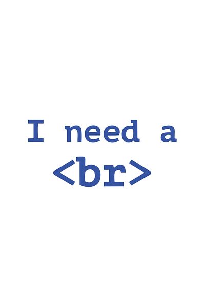 Reysa Tasarım I Need Br Sticker 17X17 cm Blue