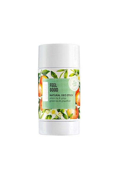 Biobazam Aluminum-free Deodorant Stick, With Grapefruit And Green Tea, Feel Good, Biobaza, 50 ml