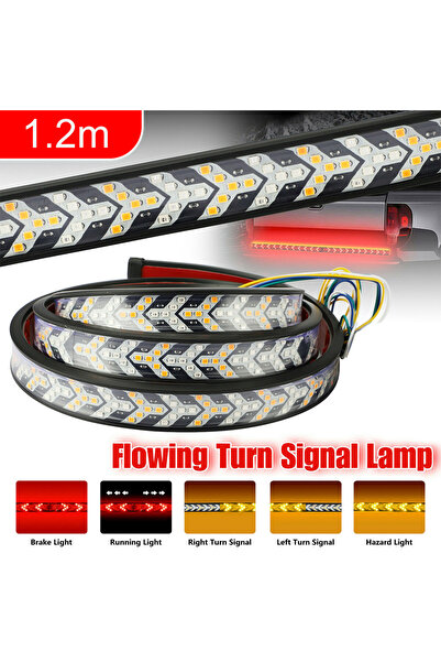 Choice1 شريط إضاءة LED بطول 1.2 متر لباب صندوق السيارة أو الشاحنة، مصباح إشار...