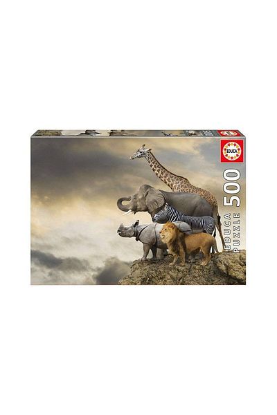 EDUCA African Savanna Jungle Animals Puzzle