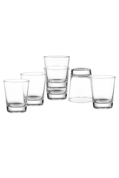 Paşabahçe Turkish Glass Cup Set 6 Pieces