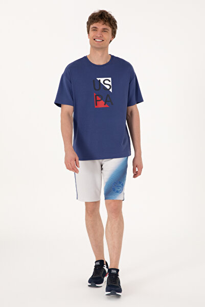 U.S. Polo Assn. Erkek Açık Gri Örme Şort 50299522-VR001