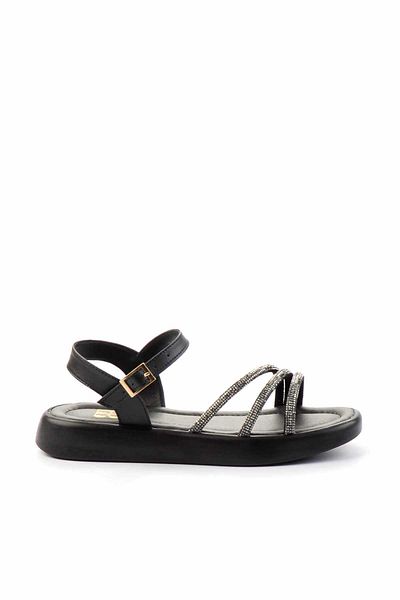 Bambi Schwarze Damensandalen K 05311023009
