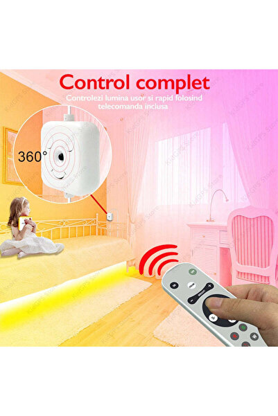 Huerler Kit Bandă LED RGB Inteligentă 10 metri