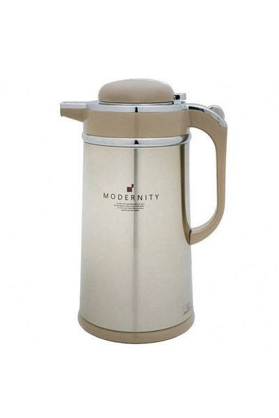 Voyager Isothermique Stainless Steel Handy Jug Flask – 1.3L, Brown, Vacuum Insulated Thermos