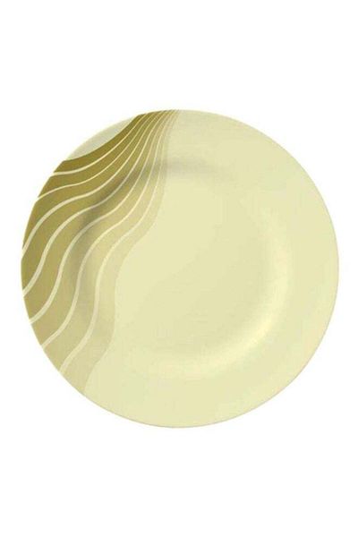 ROYALFORD Serving Plate Beige/Green 8inch