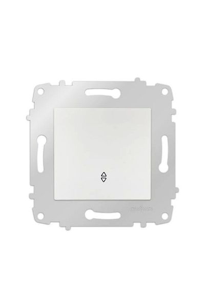 LiderGlobal White vavien switch frameless grano - compatible frame for socket and switch