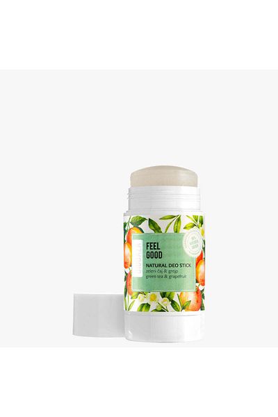 Biobazam Aluminum-free Deodorant Stick, With Grapefruit And Green Tea, Feel Good, Biobaza, 50 ml
