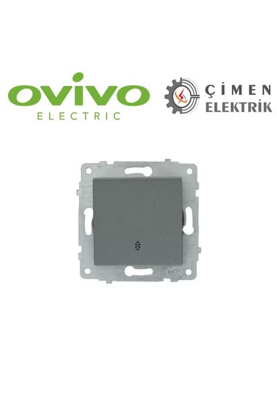 LiderGlobal Smoked vavien key frameless grano - compatible frame for socket and key