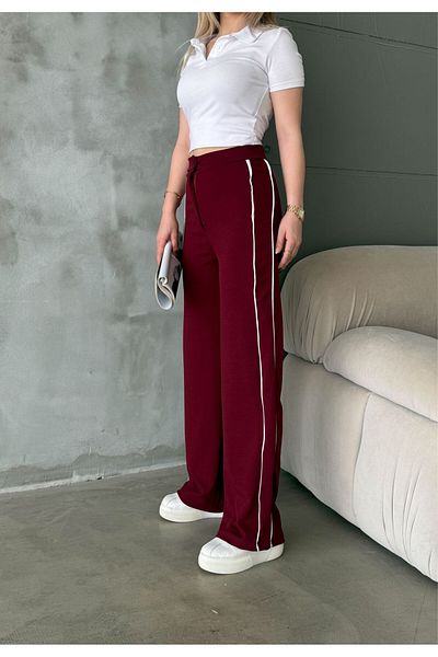 RPT MODA High Waist Lycra Palazzo Pants with Arabic