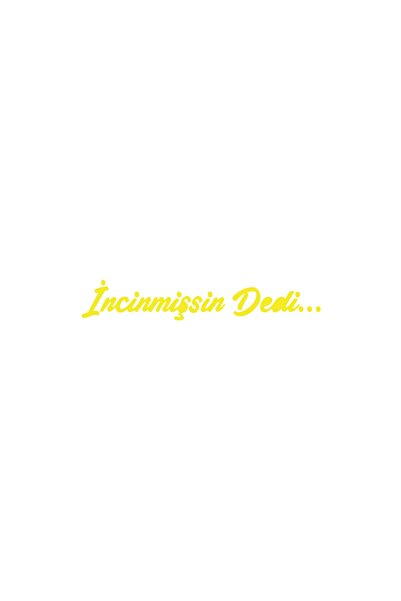Reysa Tasarım You'Re Angry Said Sticker 17X17 cm Yellow