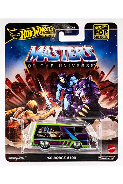 HOT WHEELS Pop Culture '66 Dodge A100 – Masters of the Universe Metal Araba