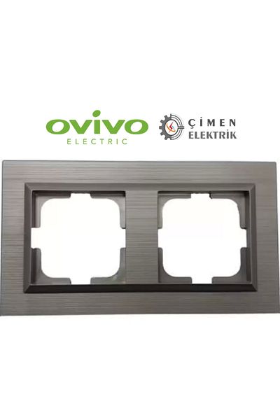 LiderGlobal Copper dual frame quantum - compatible frame for socket and switch