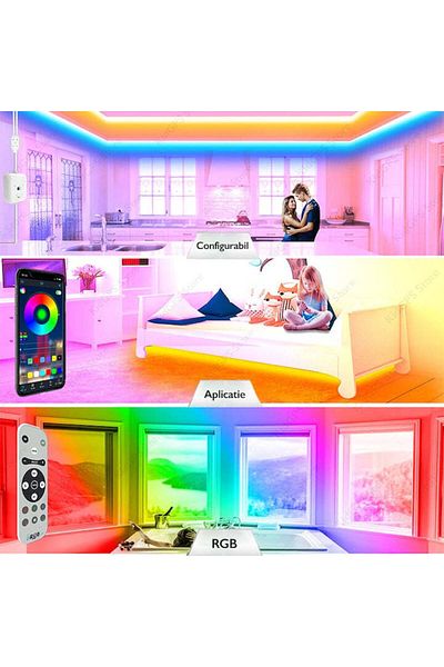 Huerler Smart Rgb Led Strip Kit 5 Meters