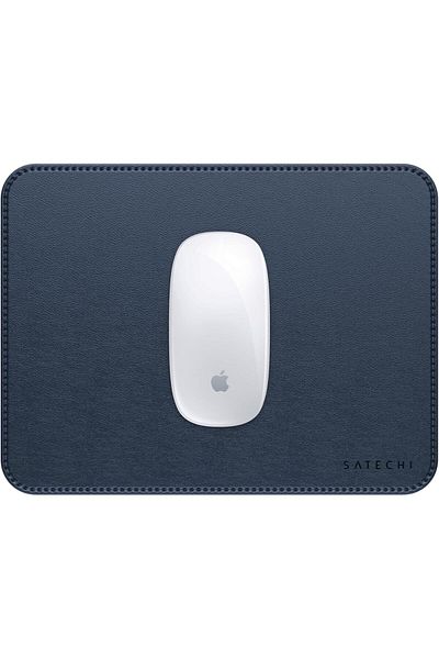 Satechi Vegan-Leather Mouse Pad - Ergonomic Mouse Pad, Reversible, Scratch and Water Resistant, Easy