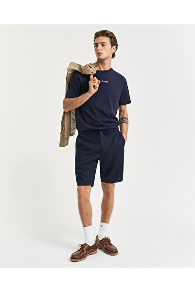 Gant Erkek Lacivert Relaxed Fit Şort