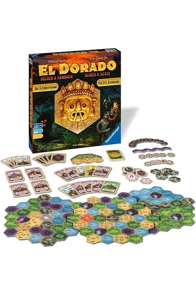 BRIO Ravensburger The Quest for El Dorado: Golden Temples Adventure Family Game For Ages 10 & Up