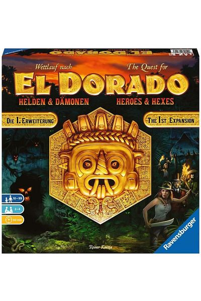 BRIO Ravensburger The Quest for El Dorado: Golden Temples Adventure Family Game For Ages 10 & Up