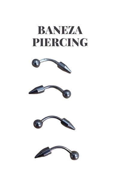 Cerrahi Çelik Paslanmaz Kararmaz Karışık Piercin