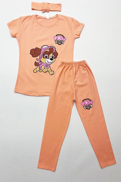 HÇM Girl's Tights Set with Hair Band Gift Printed C64