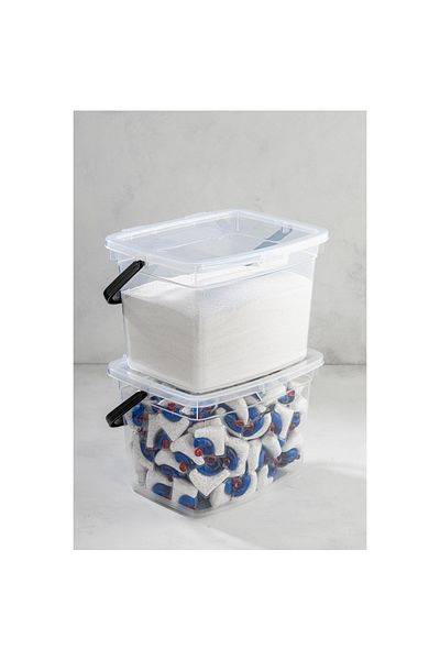 UnicUtil Set of 2 food containers, UnicUtil, Modern Stylish, White