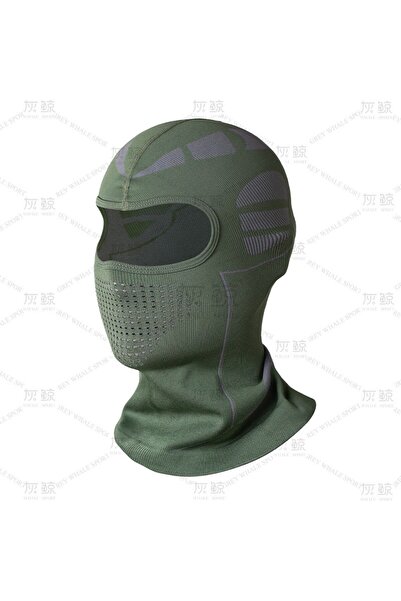 Choice4 قناع وجه بالاكلافا أخضر عسكري للدراجات النارية، قناع تزلج شتوي للرجال...