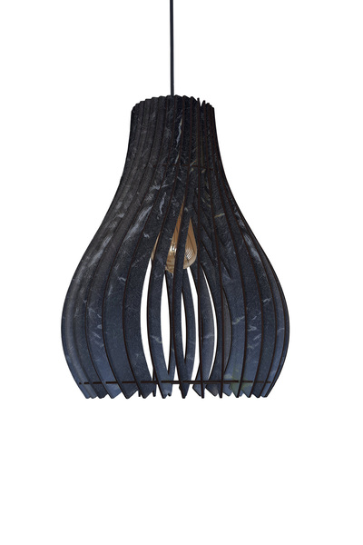 Design OTTO Vialux 14 Renk Modern Ahşap Bohem Avize Tekli Sarkıt Lamba Sarı K...