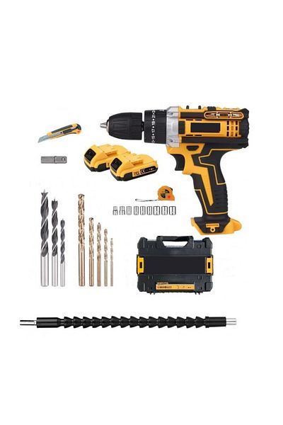 Generic Self-tapping screw with battery and accessories included, power 350W, 10mm chuck