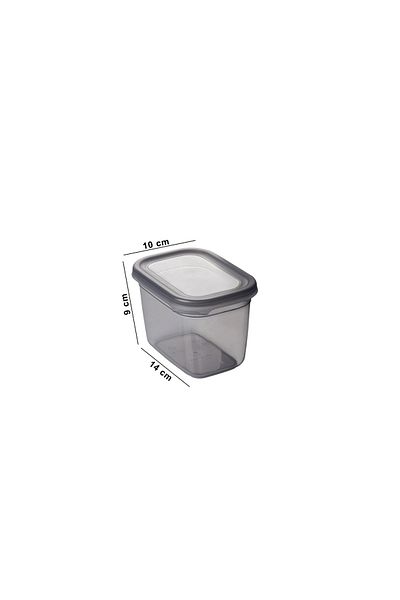 UnicUtil Set of 15 food containers, UniqueUtil, Lightweight Sturdy, Anthracite