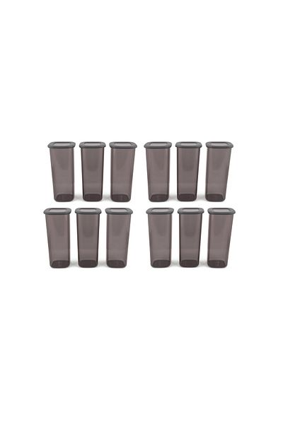 UnicUtil Set of 12 food containers, UnicUtil, Spacious Versatile, White