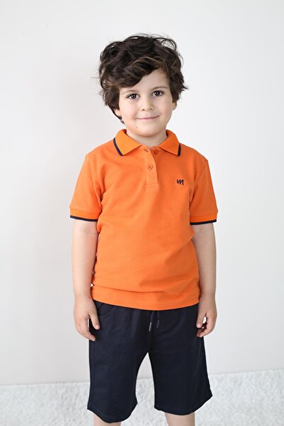 MiaBaby Σετ μπλουζάκι Pique/gab με σορτς 2-9 ετών