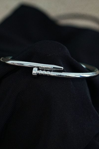 Lisinya Silver Color Nail Bracelet Combination - Lisinya
