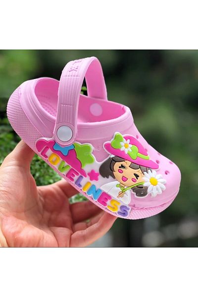 Pandalina Girls' Sandals Anti-Skid Sole Sandals Kindergarten Nursery Sea and Pool Sandals