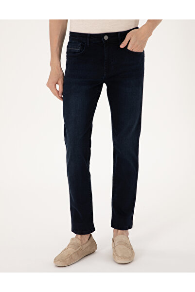 Pierre Cardin Koyu Lacivert Slim Fit Jean Pantolon 50308996-VR100