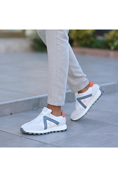 SailLakers - Λευκό χρώμα Ανδρικά παπούτσια casual 101-9037-2224